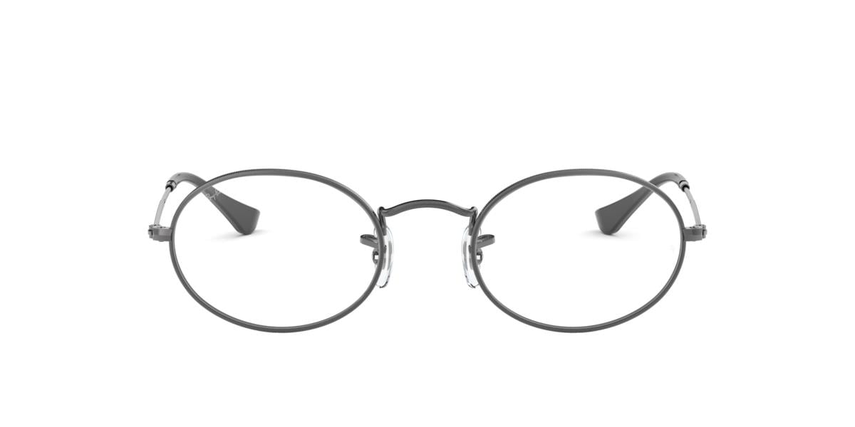 Ray-Ban RX3547V OVAL - 2502 - Gunmetal - 48 mm