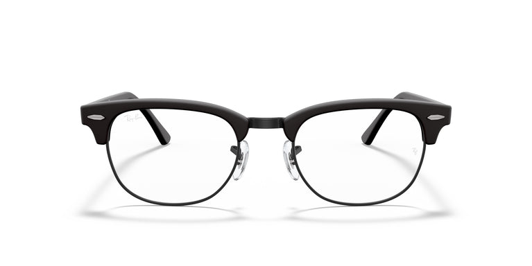Ray-Ban RX5154 CLUBMASTER - 2077 - Matte Black - 51 mm