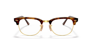Ray-Ban RX5154 CLUBMASTER - 2372 - Red Havana - 49 mm