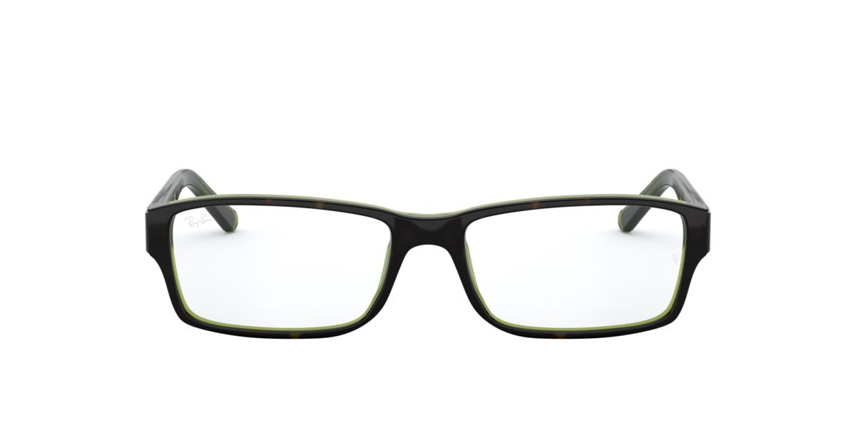 Ray-Ban RX5169 - 2383 - Havana On Green Transparent - 52 mm