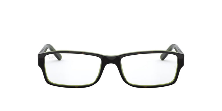 Ray-Ban RX5169 - 2383 - Havana On Green Transparent - 52 mm