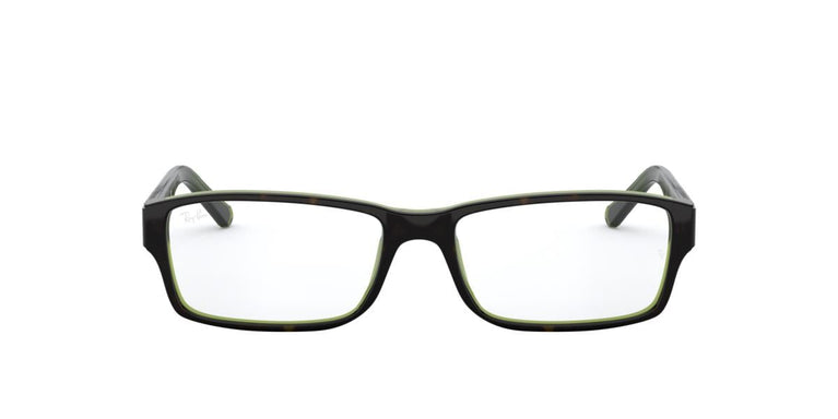 Ray-Ban RX5169 - 2383 - Havana On Green Transparent - 54 mm