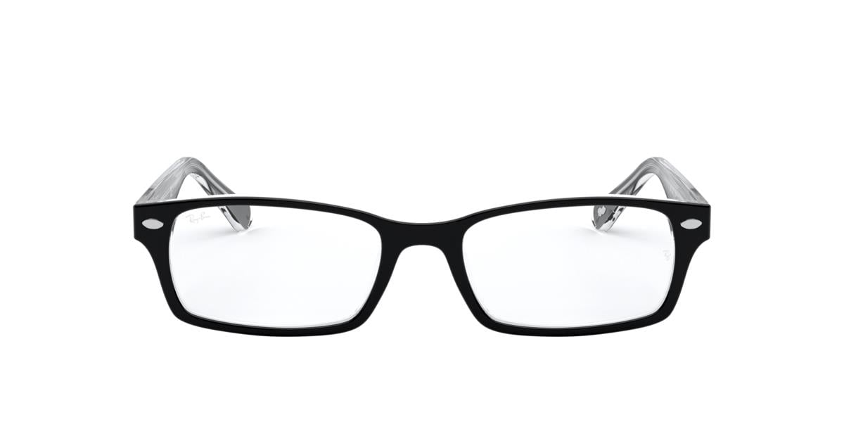 Ray-Ban RX5206 - 2034 - Black On Transparent - 54 mm