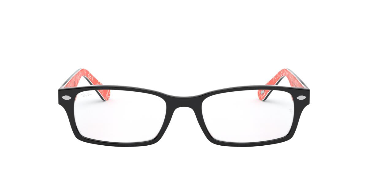 Ray-Ban RX5206 - 2479 - Black On Texture Red - 54 mm