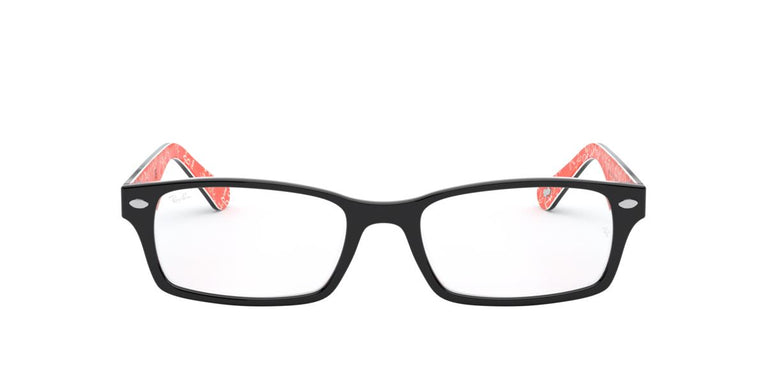 Ray-Ban RX5206 - 2479 - Black On Texture Red - 54 mm
