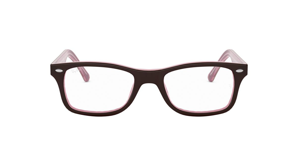 Ray-Ban RX5228 - 2126 - Brown On Opal Pink - 50 mm