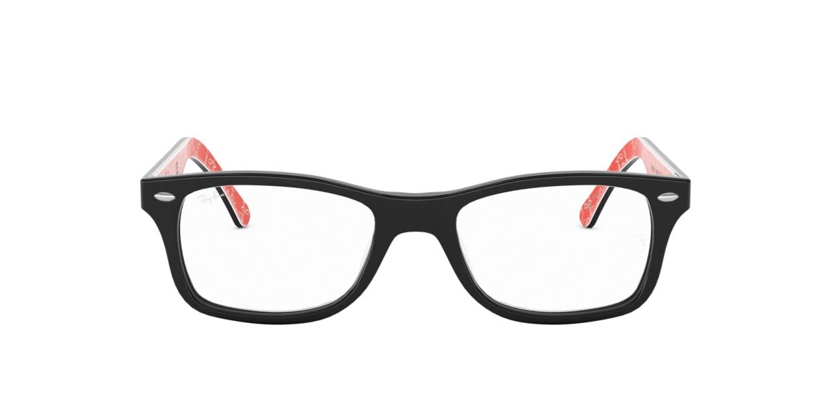 Ray-Ban RX5228 - 2479 - Black On Texture Red - 50 mm