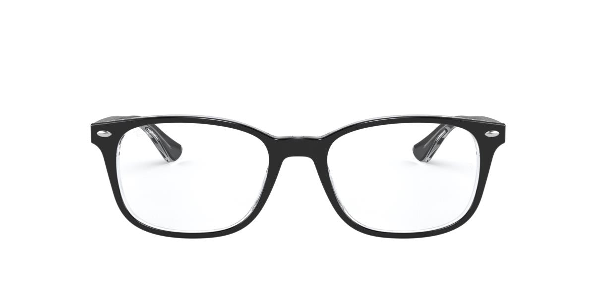 Ray-Ban RX5375 - 2034 - Black On Transparent - 53 mm