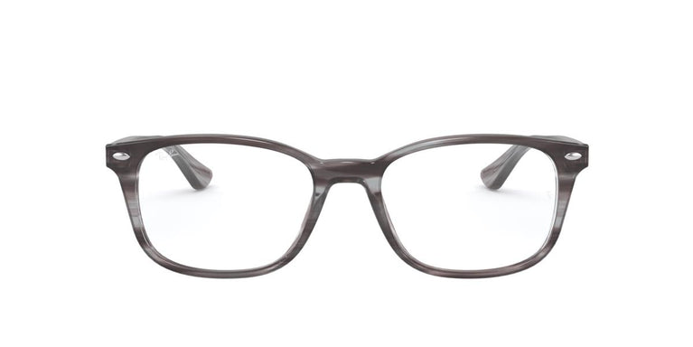 Ray-Ban RX5375 - 8055 - Striped Grey - 53 mm