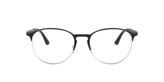 Ray-Ban RX6375 - 2861 - Black On Silver - 53 mm
