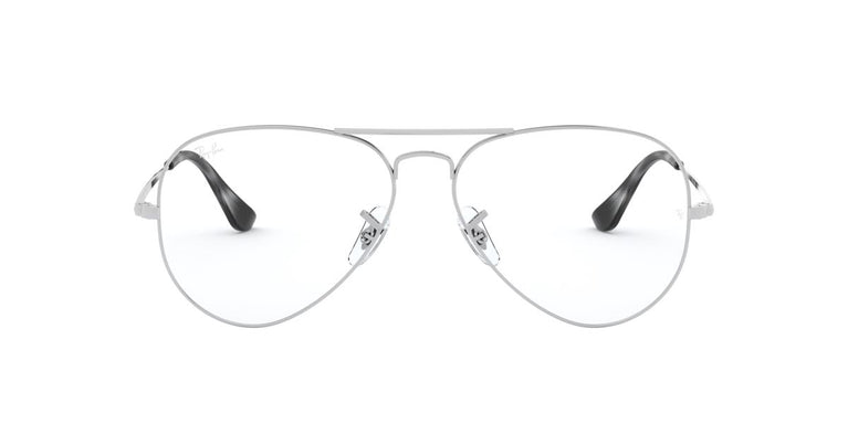 Ray-Ban RX6489 AVIATOR - 2501 - Silver - 55 mm