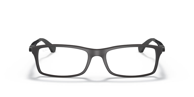 Ray-Ban RX7017 - 5196 - Matte Black - 52 mm