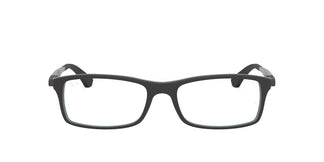 Ray-Ban RX7017 - 5197 - Black On Green - 54 mm