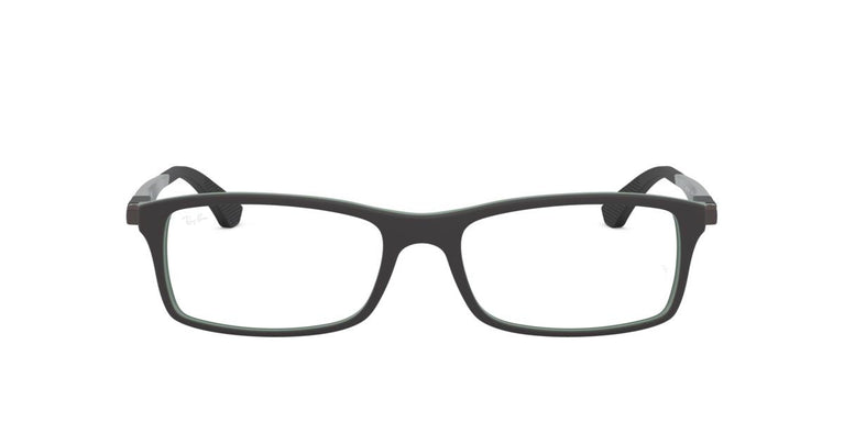 Ray-Ban RX7017 - 5197 - Black On Green - 54 mm