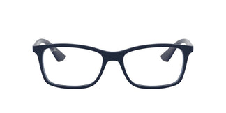 Ray-Ban RX7047 - 5450 - Matte Transparent Blue - 56 mm