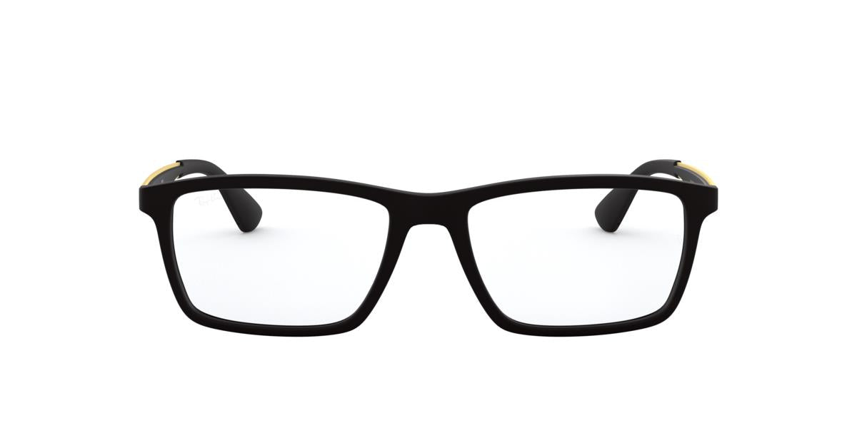 Ray-Ban RX7056 - 5644 - Matte Black - 55 mm