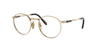 Ray-Ban RX8237V ROUND TITANIUM 1220 50