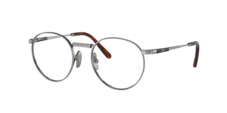 Ray-Ban RX8237V ROUND TITANIUM 1224 50