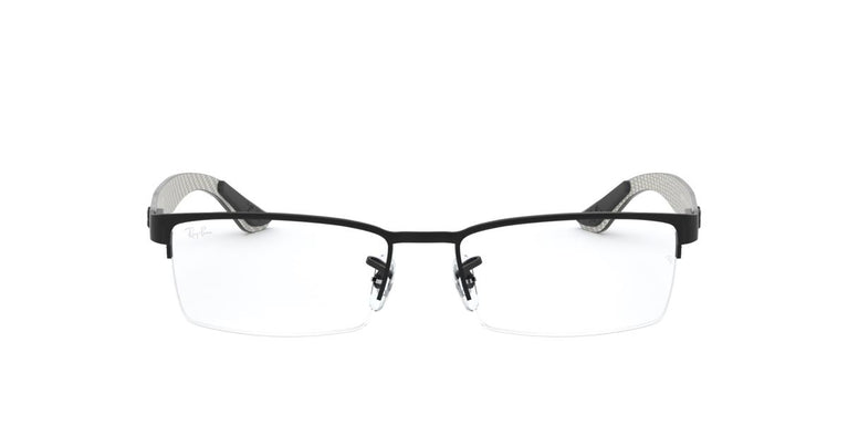 Ray-Ban RX8412 - 2503 - Matte Black - 52 mm