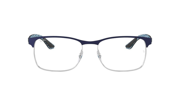 Ray-Ban RX8416 - 3016 - Matte Blue On Silver - 55 mm