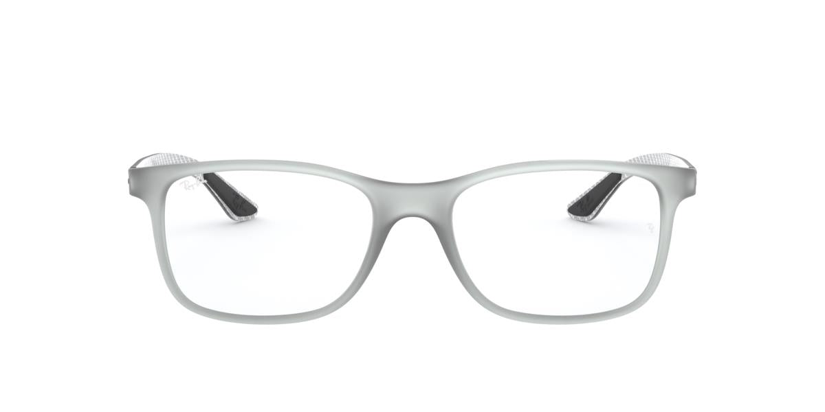 Ray-Ban RX8903 - 5244 - Matte Transparent Grey - 53 mm