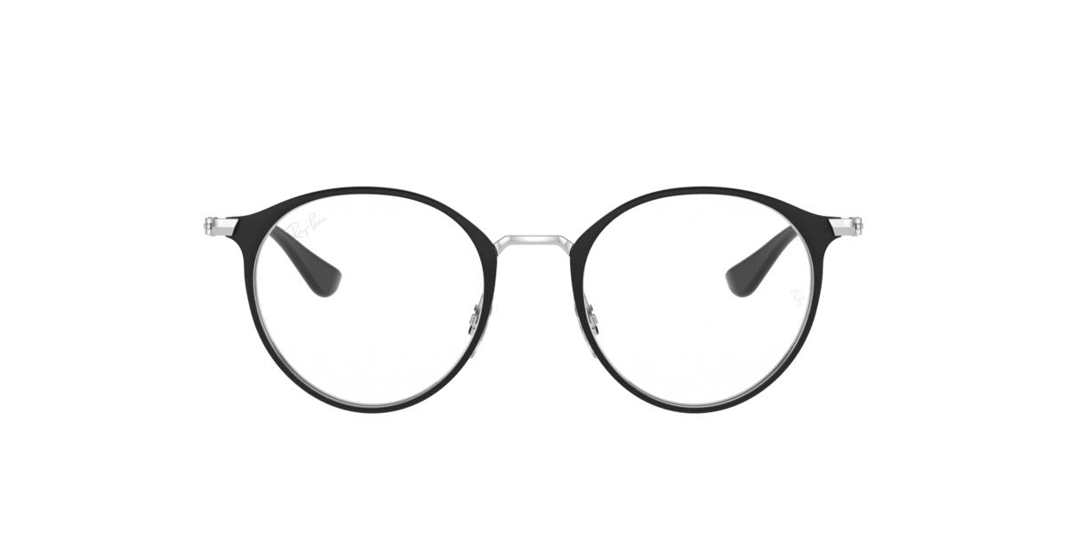 Ray-Ban RY1053 - 4064 - Black On Silver - 45 mm