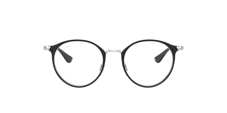 Ray-Ban RY1053 - 4064 - Black On Silver - 45 mm