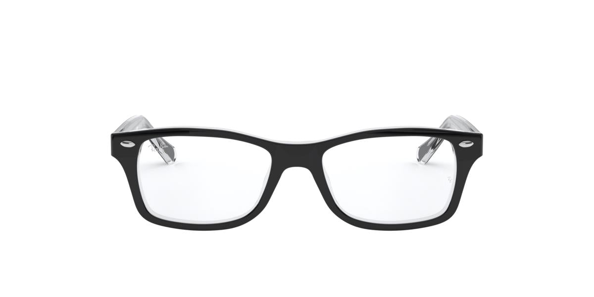 Ray-Ban RY1531 - 3529 - Black On Transparent - 48 mm