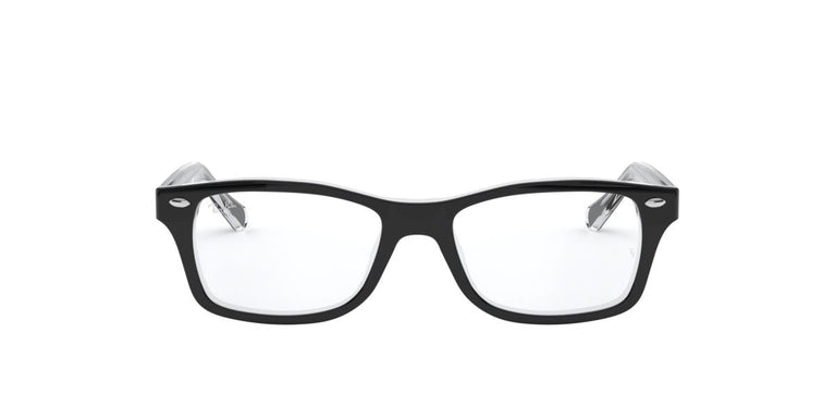 Ray-Ban RY1531 - 3529 - Black On Transparent - 48 mm