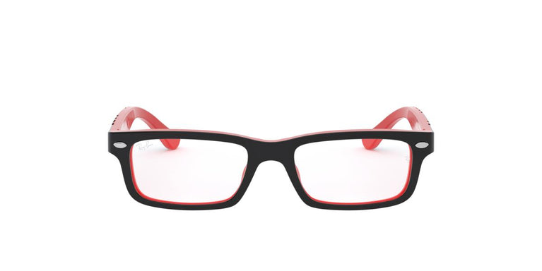 Ray-Ban RY1535 - 3573 - Black On Red - 48 mm