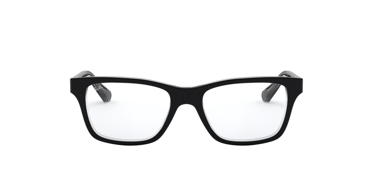 Ray-Ban RY1536 - 3529 - Black On Transparent - 48 mm