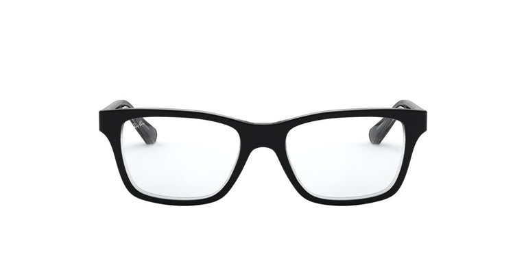 Ray-Ban RY1536 - 3529 - Black On Transparent - 48 mm