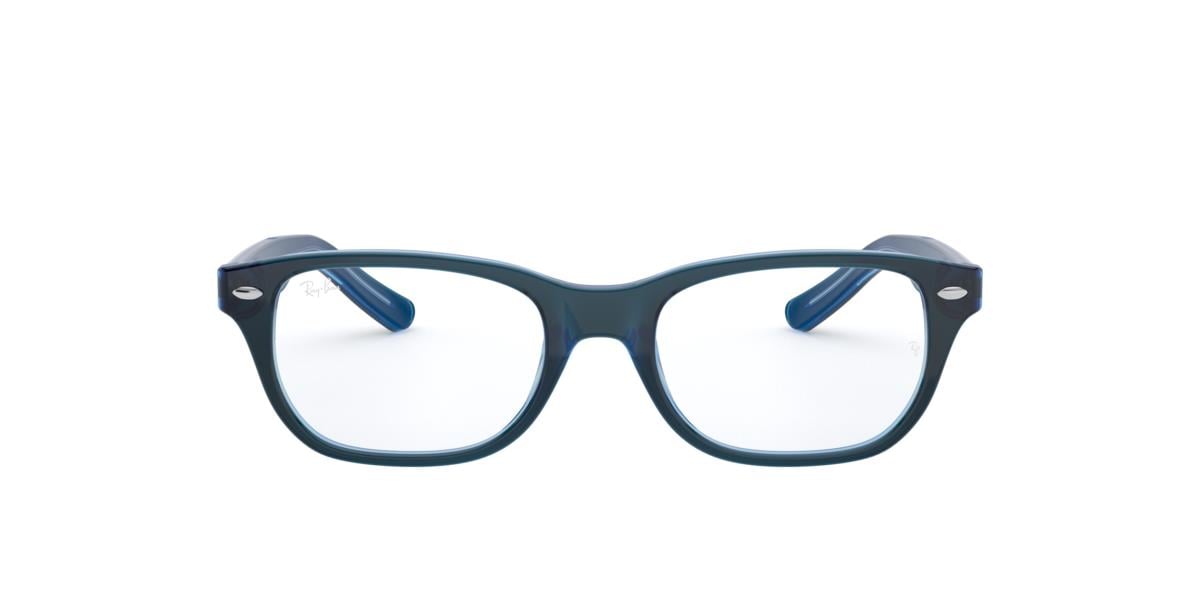 Ray-Ban RY1555 - 3667 - Blue On Blue Fluo - 46 mm