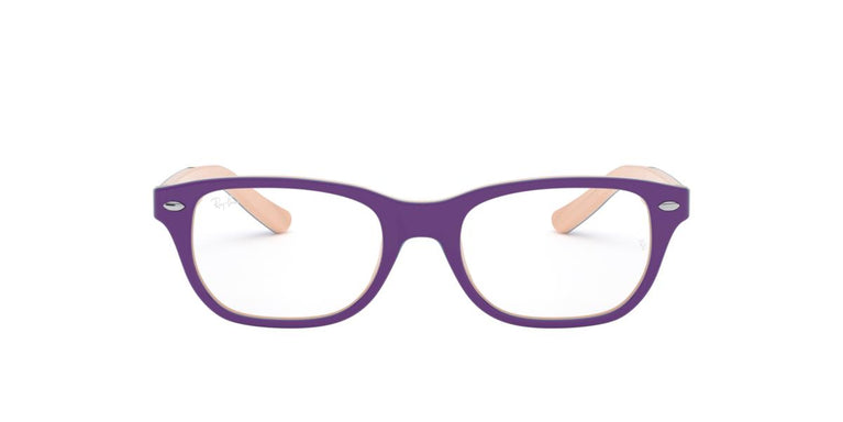 Ray-Ban RY1555 - 3818 - Violet On Pink/Blue - 46 mm