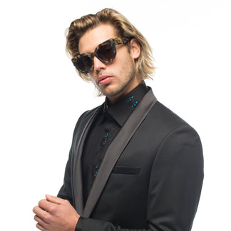 Valley Eyewear A Dead Coffin Club Matte Tort Brown Lens 50