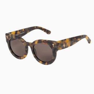 Valley Eyewear A Dead Coffin Club Matte Tort Brown Lens 50