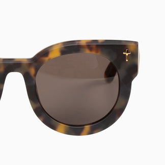Valley Eyewear A Dead Coffin Club Matte Tort Brown Lens 50