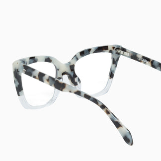 Valley Eyewear Legion Snow Leopard Tort to Clear/ Clear 51