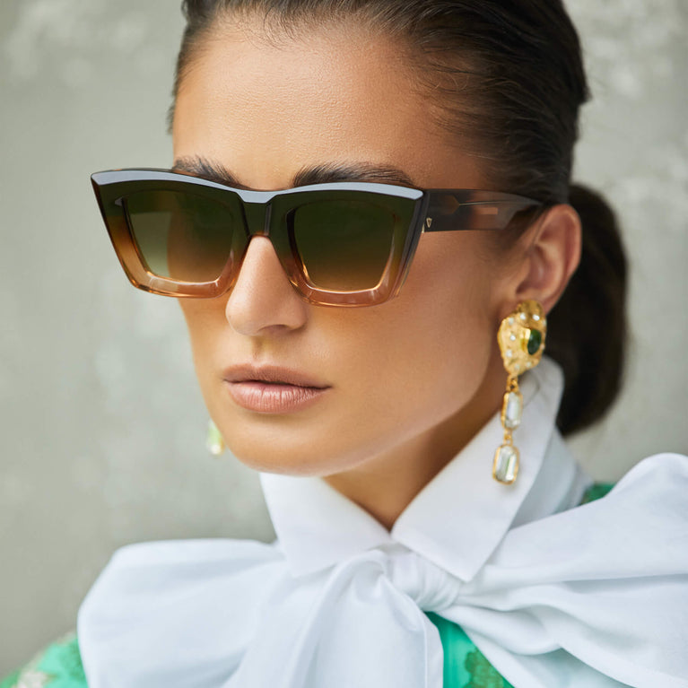 Valley Eyewear Soho Cola Fade Brown Gradient Lens 48