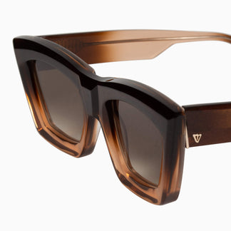 Valley Eyewear Soho Cola Fade Brown Gradient Lens 48