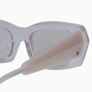Valley Eyewear Holycity Desert Sand w. Bone Temples Light Brown Lens 51