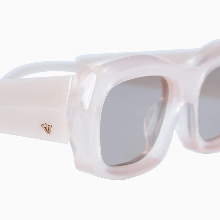 Valley Eyewear Holycity Desert Sand w. Bone Temples Light Brown Lens 51
