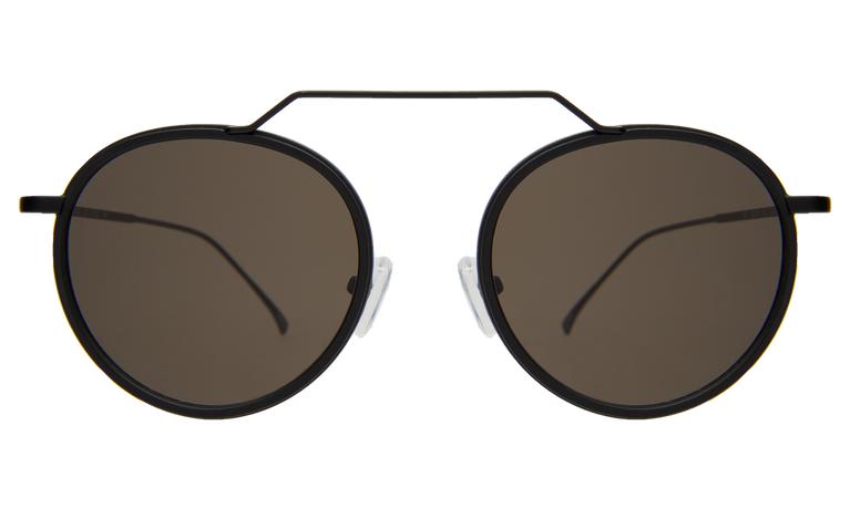 Illesteva Wynwood Ace Matte Black-Grey Flat 51