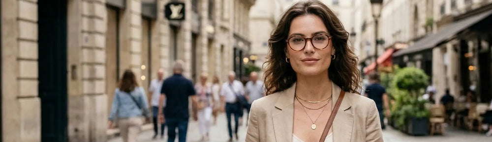 Gafas para Caras Cuadradas: Las monturas redondas quitan lo angular