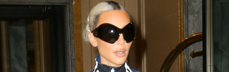 Las gafas de sol Balenciaga de Kim Kardashian