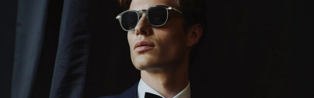 Gafas para Eventos de Etiqueta: Smoking y Monturas Negras