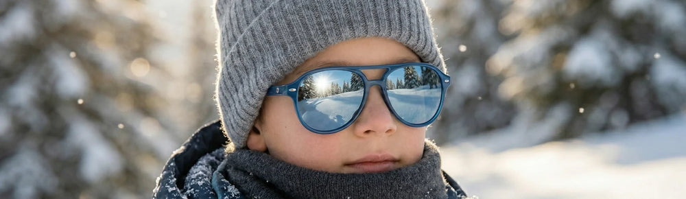 Gafas para Niños en la Nieve: Protección UV Vital