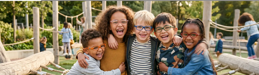 Gafas para niños en 2026: Todo lo que necesitas saber para combinar resistencia y salud visual