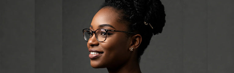 9 colores de gafas a la moda para morenas + Tendencias 2024