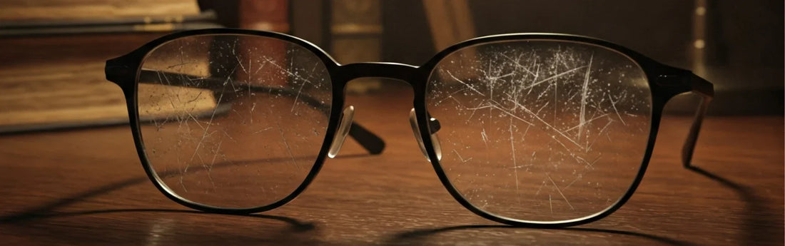 gafas rayadas y cómo repararlas